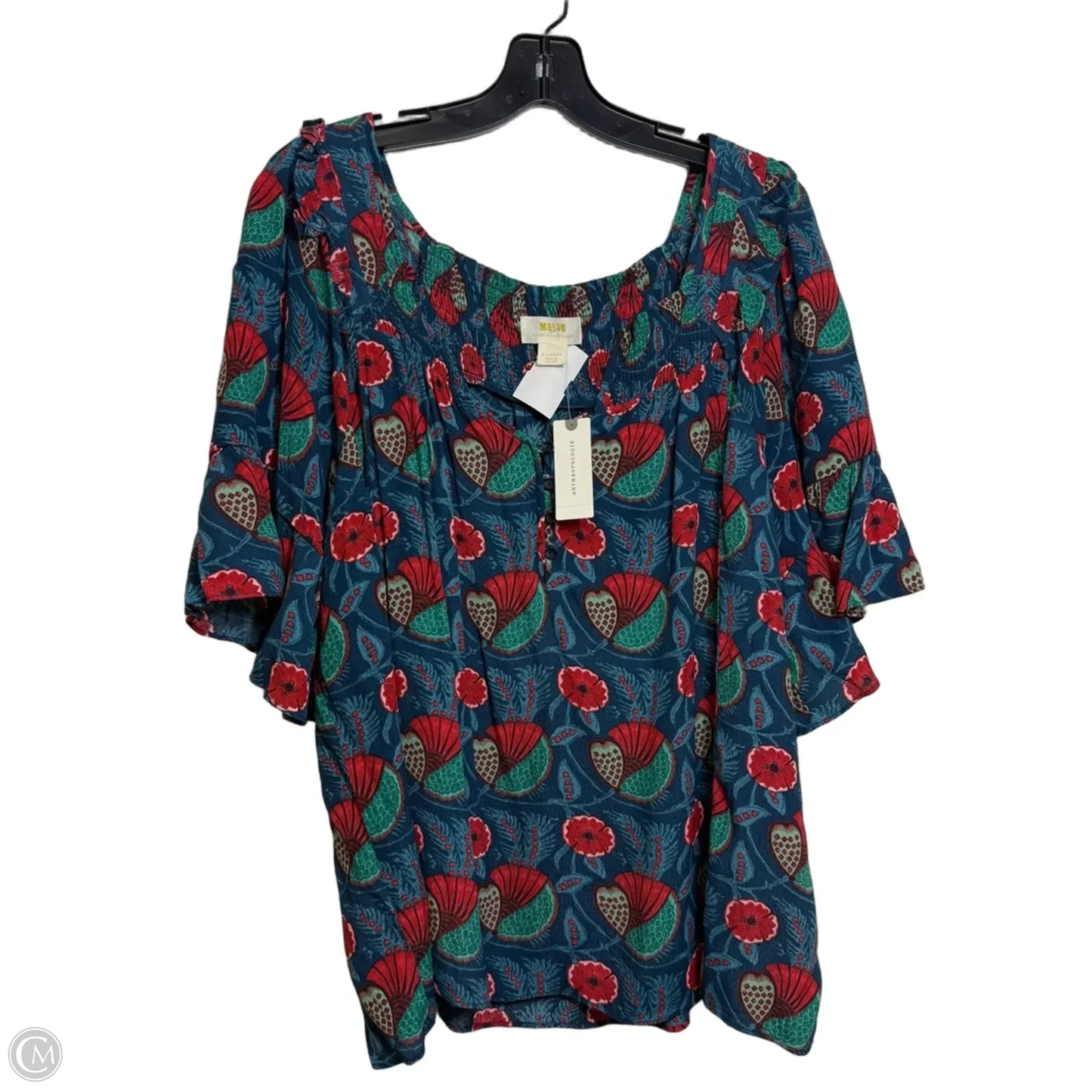 Top Long Sleeve By Maeve In Floral Print, Size: Xl