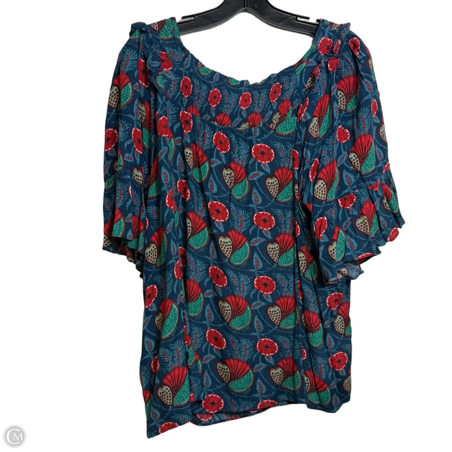 Top Long Sleeve By Maeve In Floral Print, Size: Xl