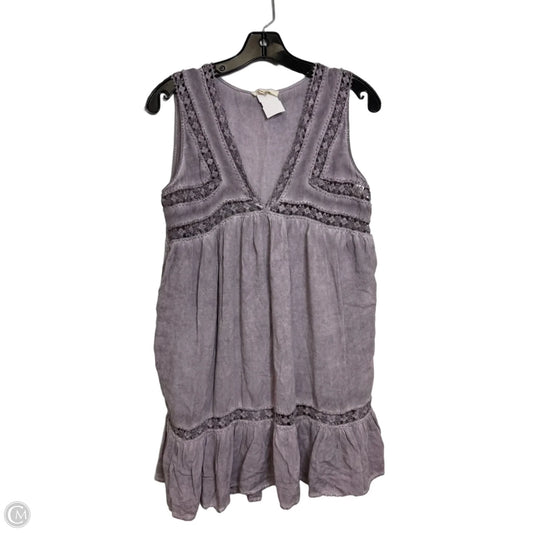 Dress Casual Midi By Entro In Purple, Size: S