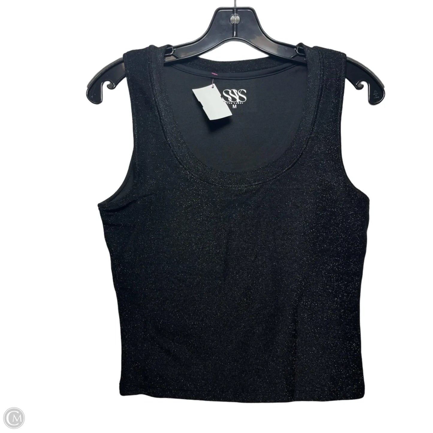Tank Top By Clothes Mentor In Black, Size: M