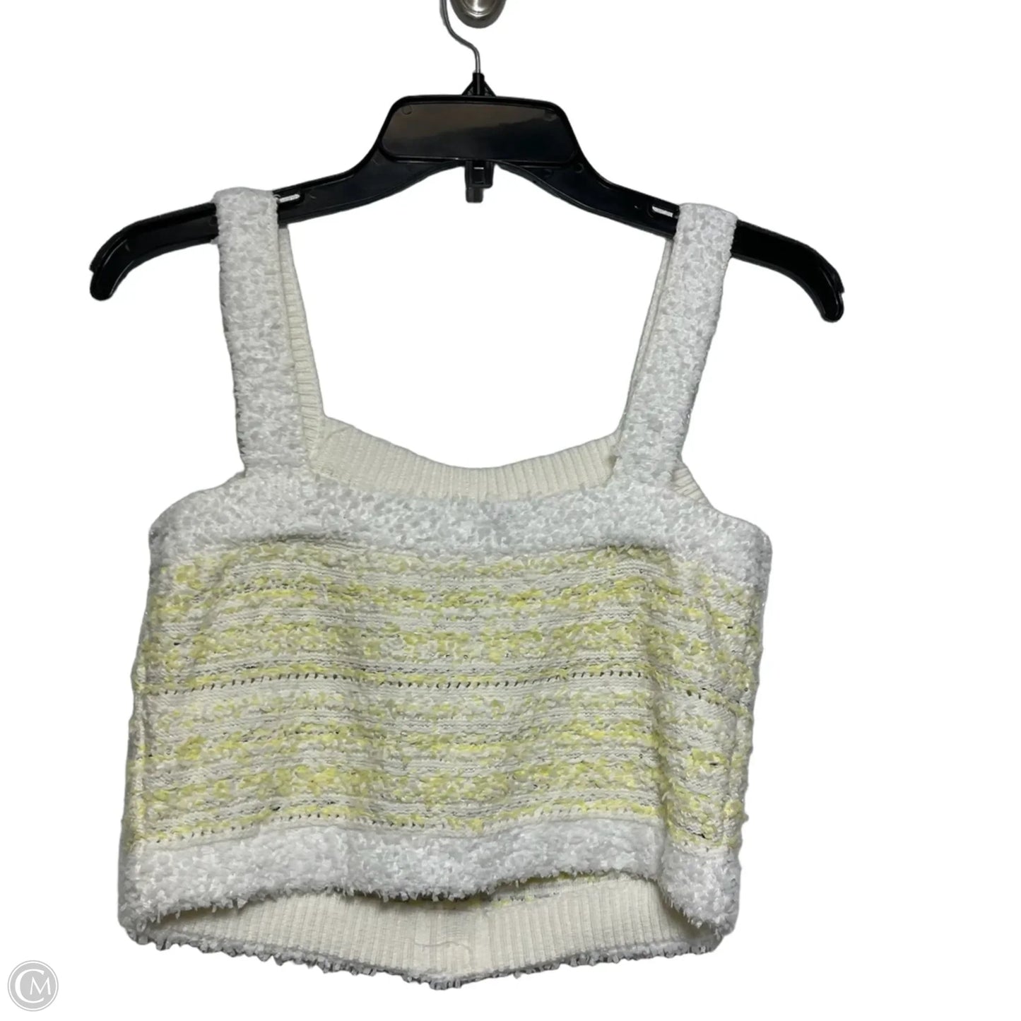 Top Sleeveless By Benaar In Yellow, Size: M
