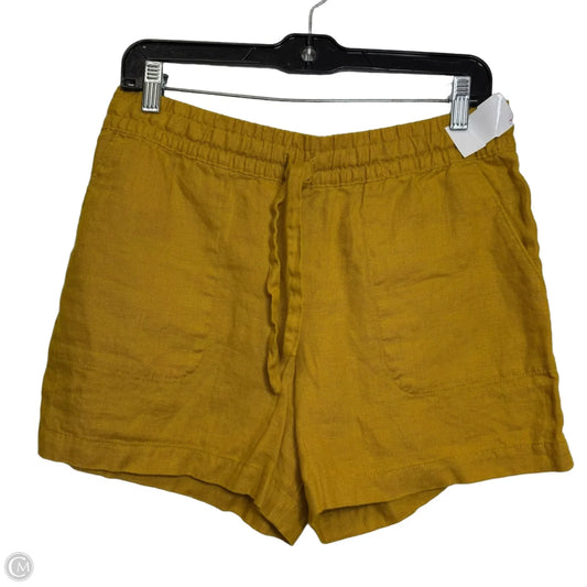 Shorts By Garnet Hill In Yellow, Size: S