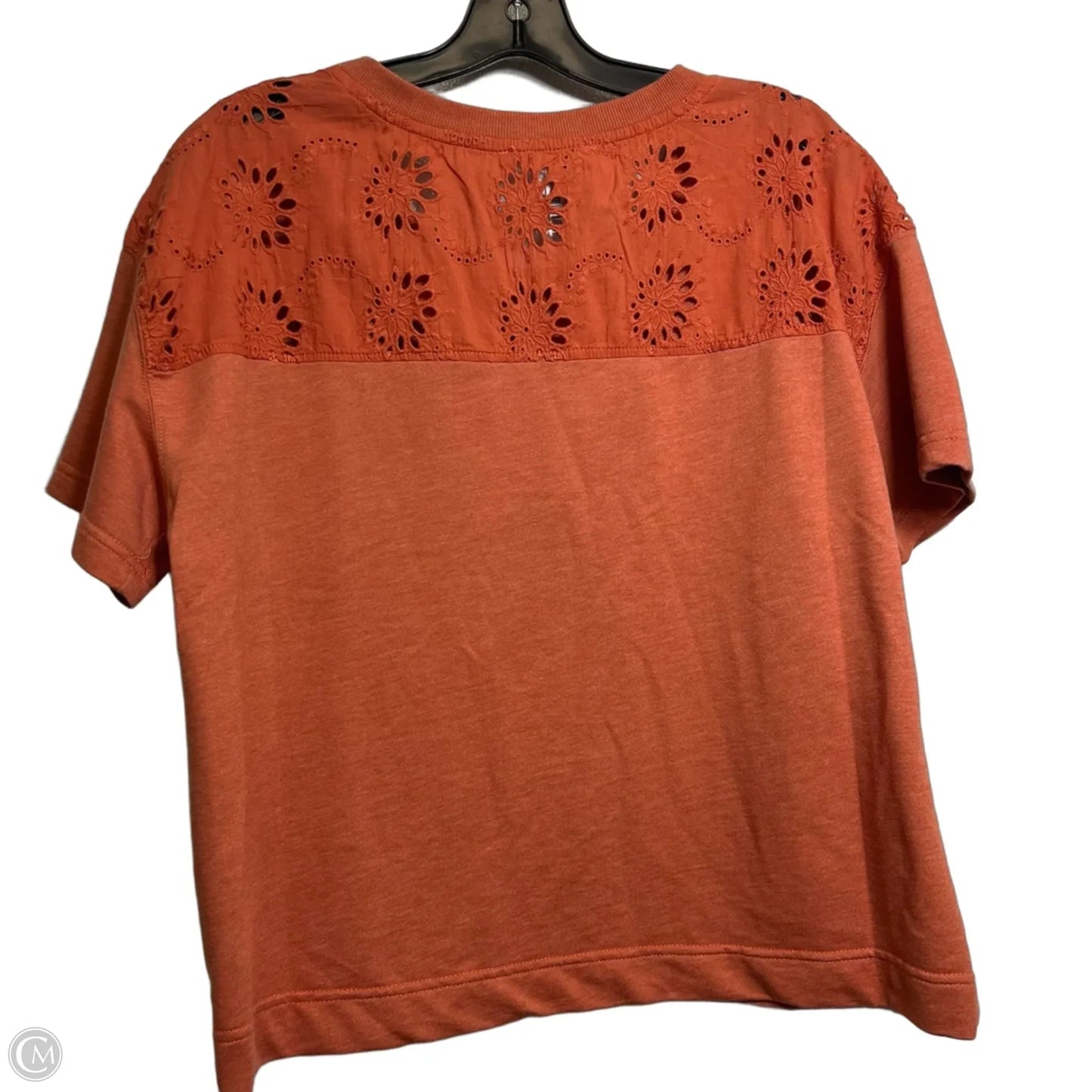 Top Short Sleeve By Jane And Delancey In Orange, Size: M