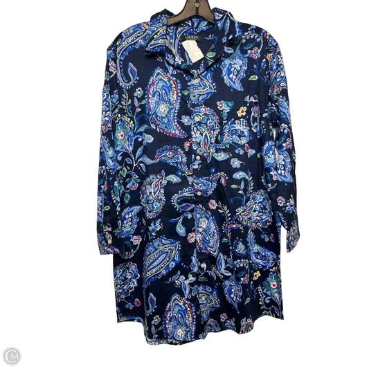 Dress Casual Short By Lauren By Ralph Lauren In Navy, Size: M