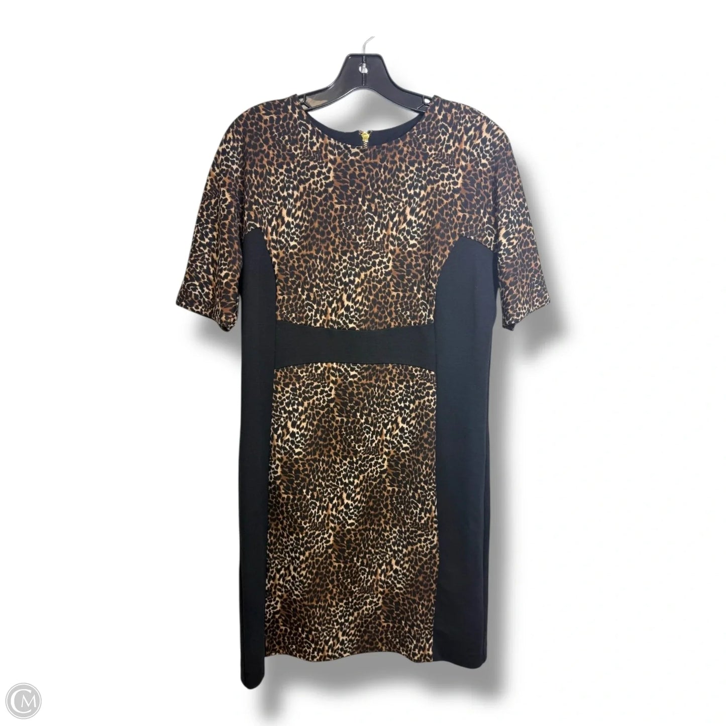 Dress Designer By Michael Kors In Animal Print, Size: 12
