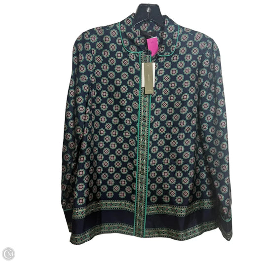 Top Long Sleeve By J. Crew In Navy, Size: 2