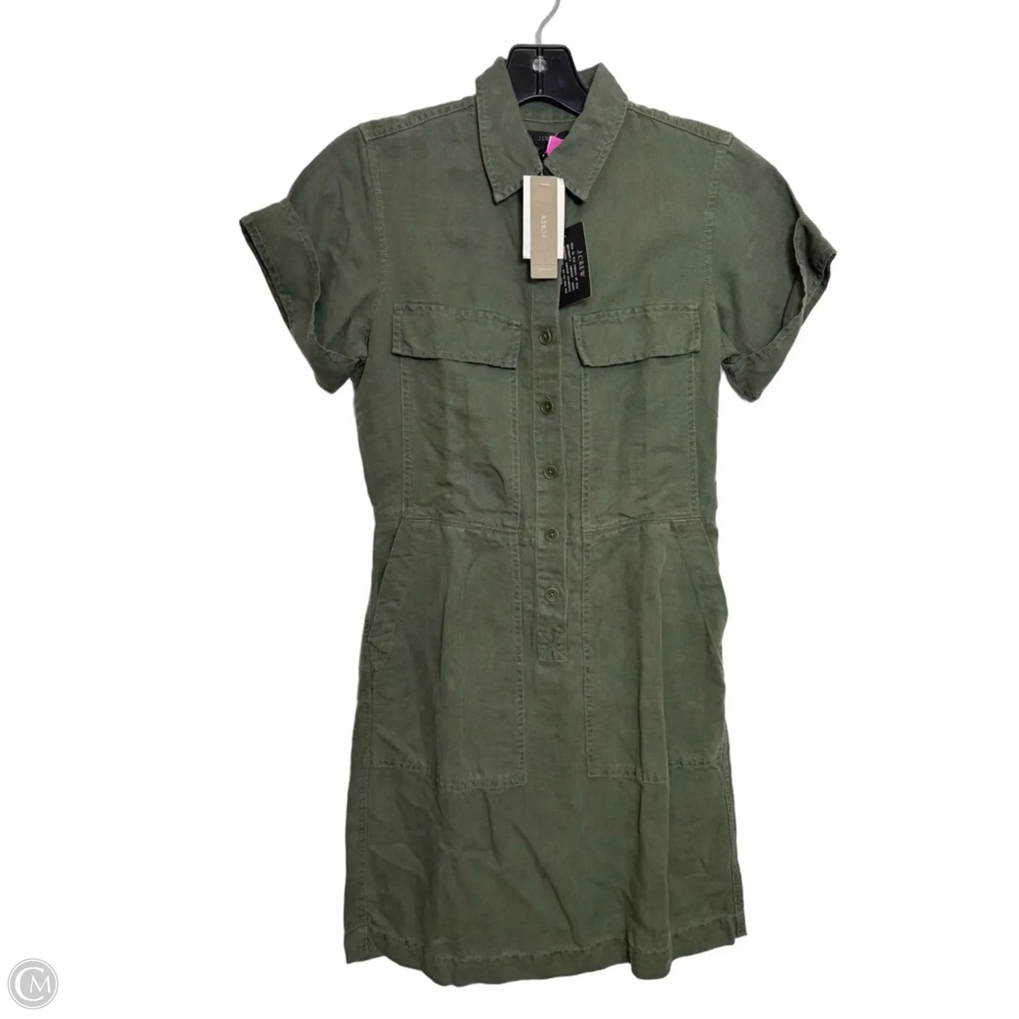 Dress Casual Short By J. Crew In Green, Size: 0