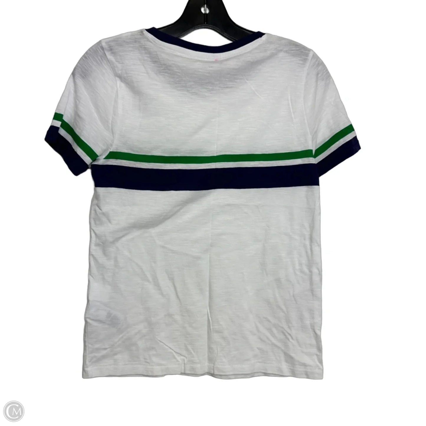 Top Short Sleeve Basic By J. Crew In White, Size: Xs