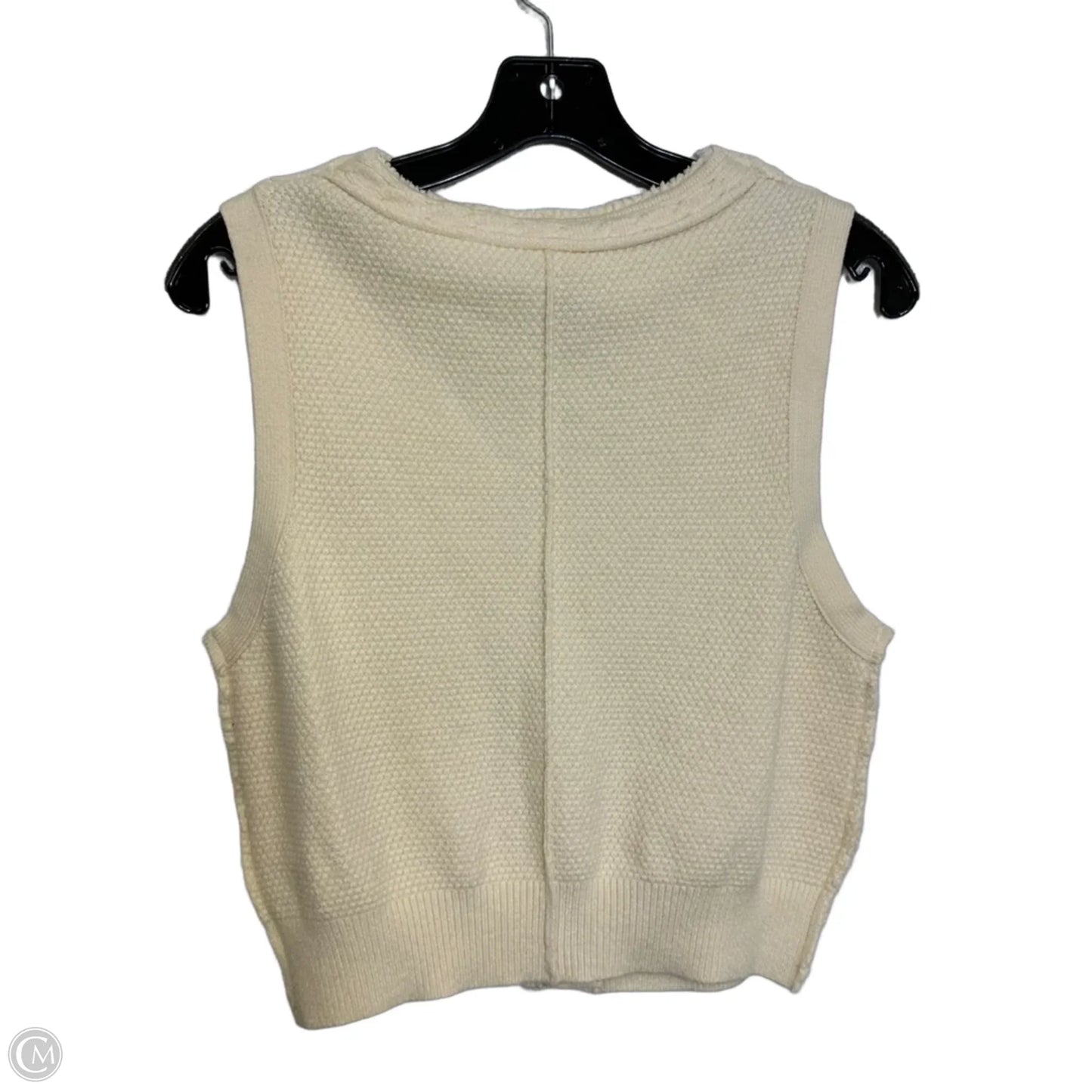 Vest Sweater By Free People In Beige, Size: L