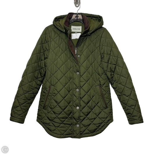 Jacket Puffer & Quilted By Orvis In Green, Size: S