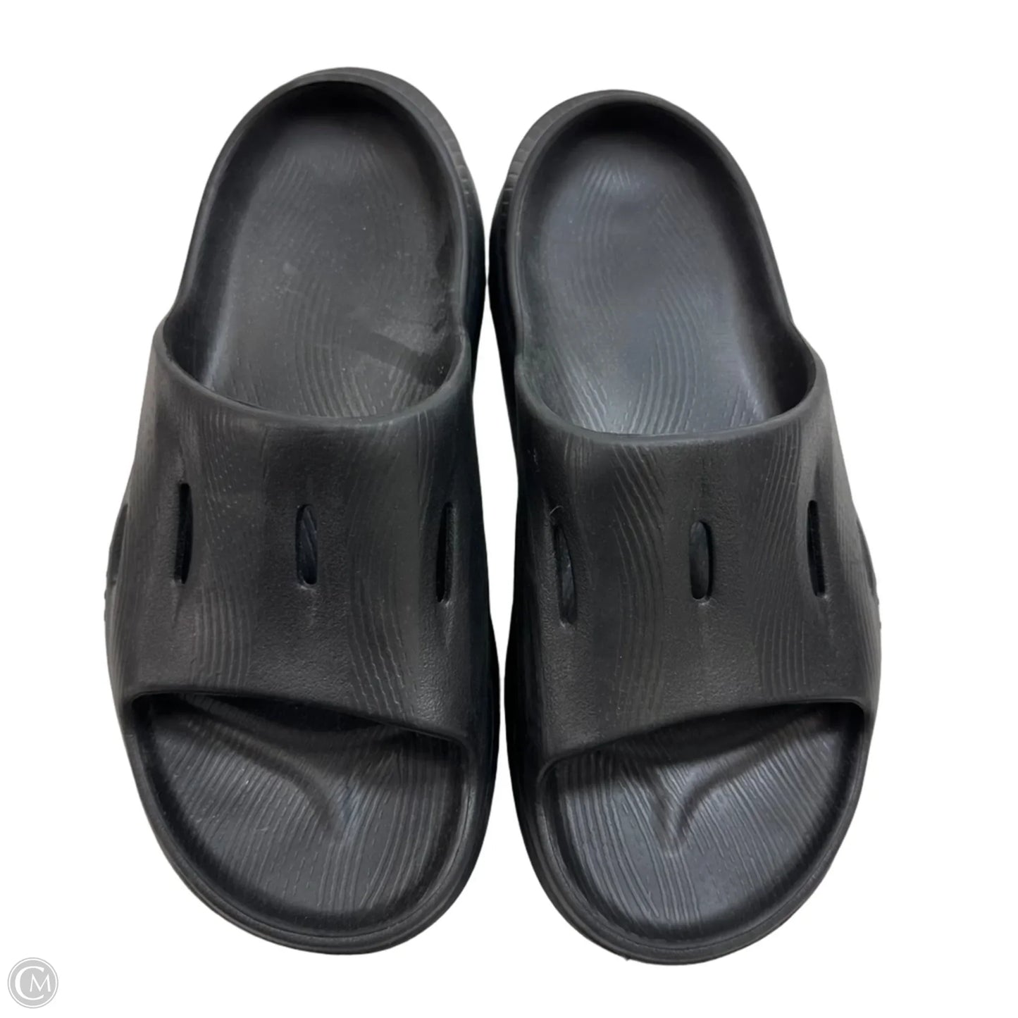 Sandals Flats By Hoka In Black, Size: 8