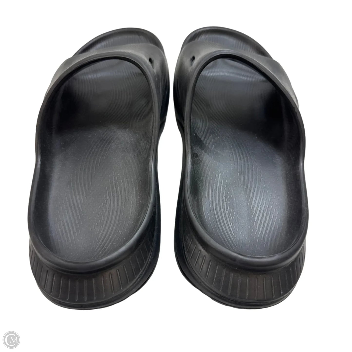 Sandals Flats By Hoka In Black, Size: 8