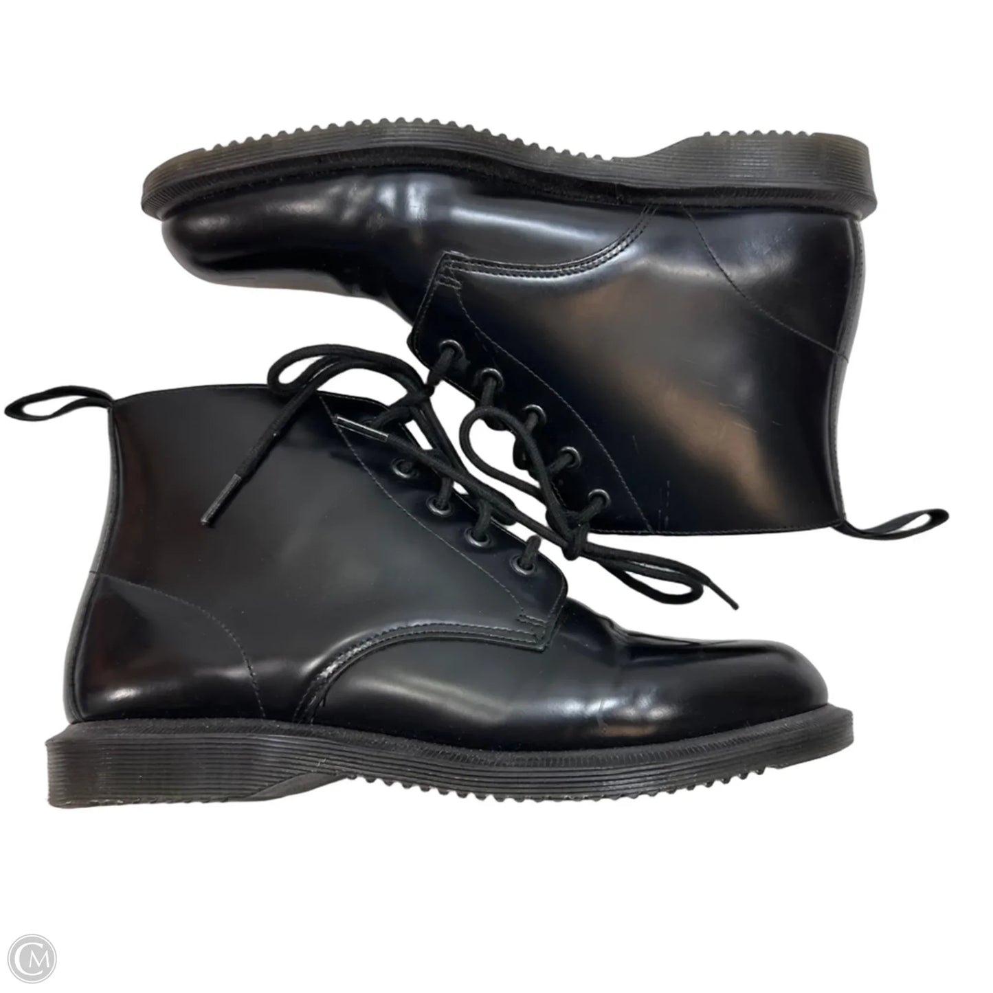 Boots Ankle Flats By Dr Martens In Black, Size: 9