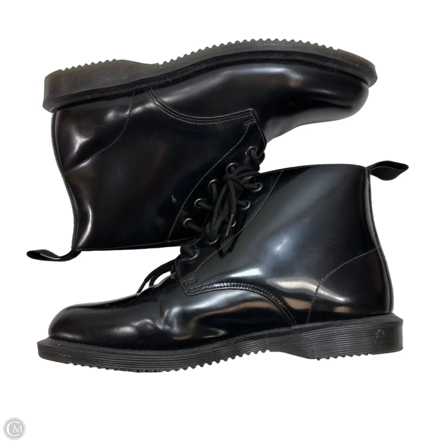 Boots Ankle Flats By Dr Martens In Black, Size: 9