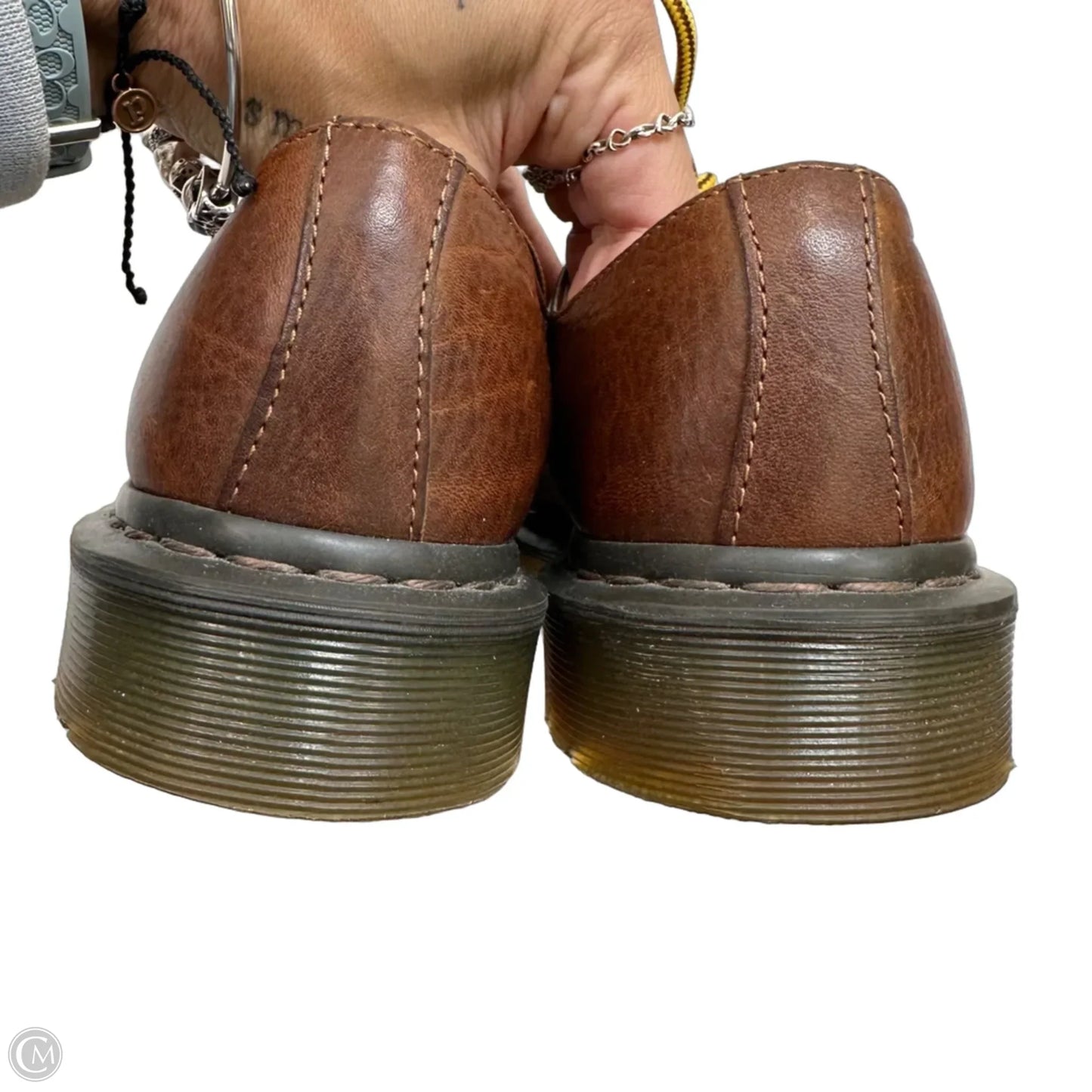 Shoes Flats By Dr Martens In Brown, Size: 7
