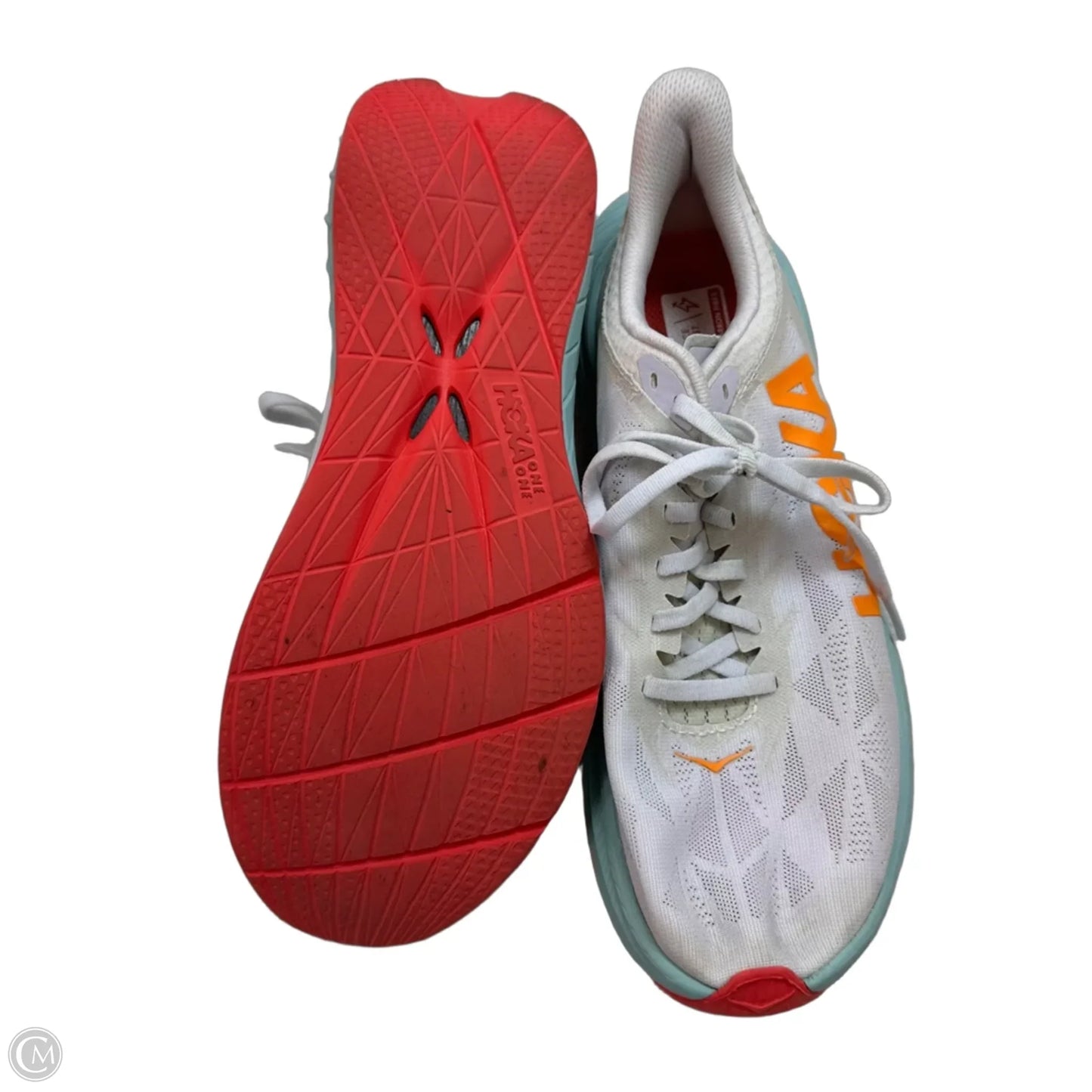 Shoes Athletic By Hoka In White, Size: 9