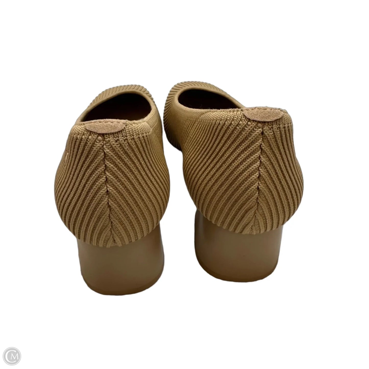 Shoes Heels Block By Vivaia In Tan, Size: 7.5