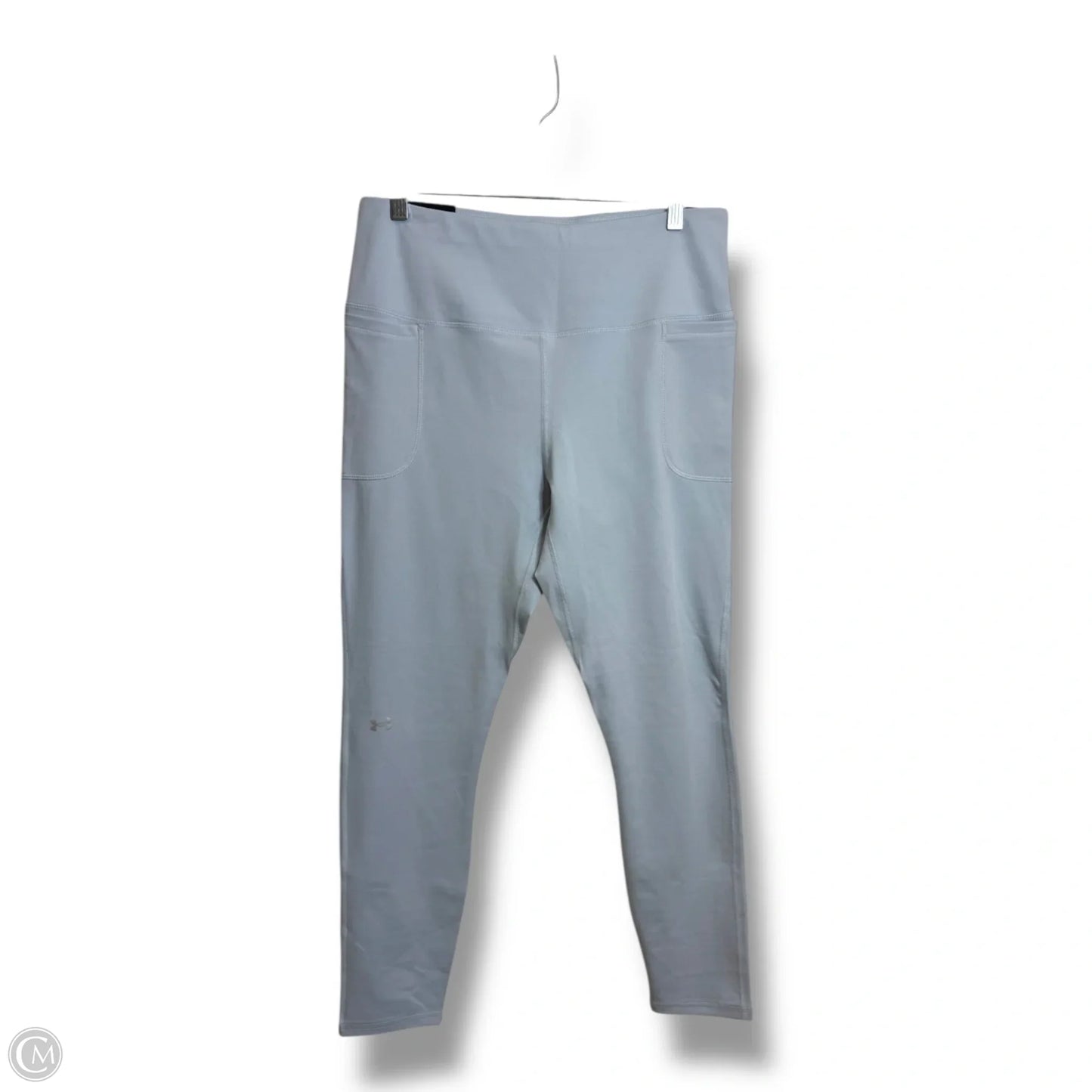 Athletic Leggings By Under Armour In Blue, Size: Xl