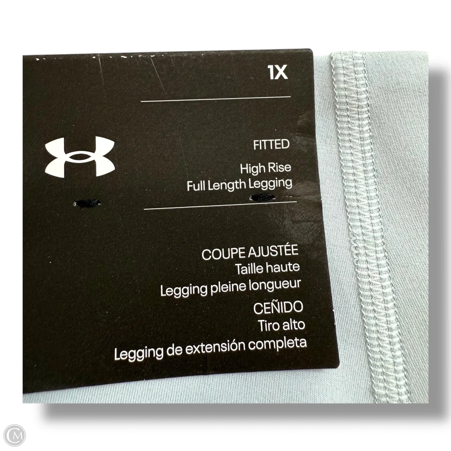 Athletic Leggings By Under Armour In Blue, Size: Xl
