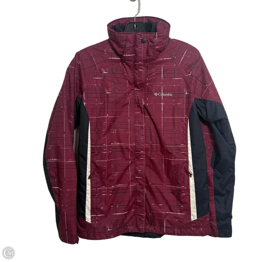 Jacket Other By Columbia In Maroon, Size: M