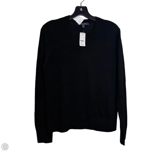 Top Long Sleeve By Brooks Brothers In Black, Size: M