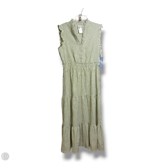 Dress Casual Maxi By London Times In Green, Size: 14