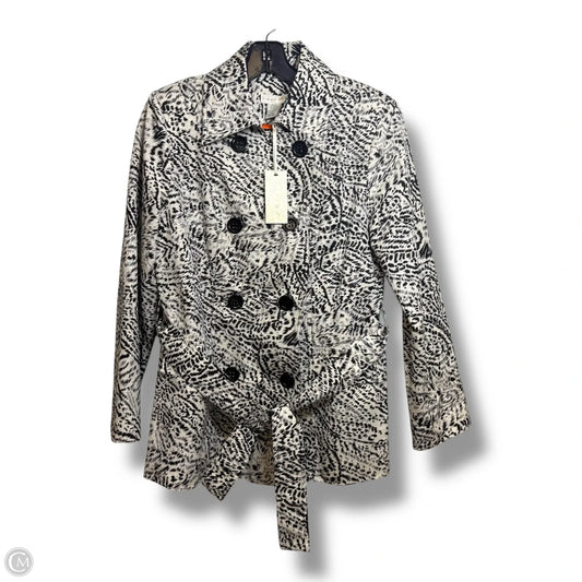 Jacket Utility By Tweeds In Leopard Print, Size: M