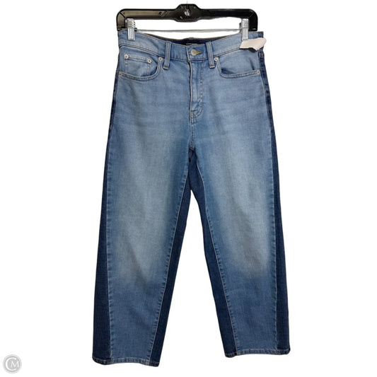 Jeans Straight By Banana Republic In Blue, Size: 4