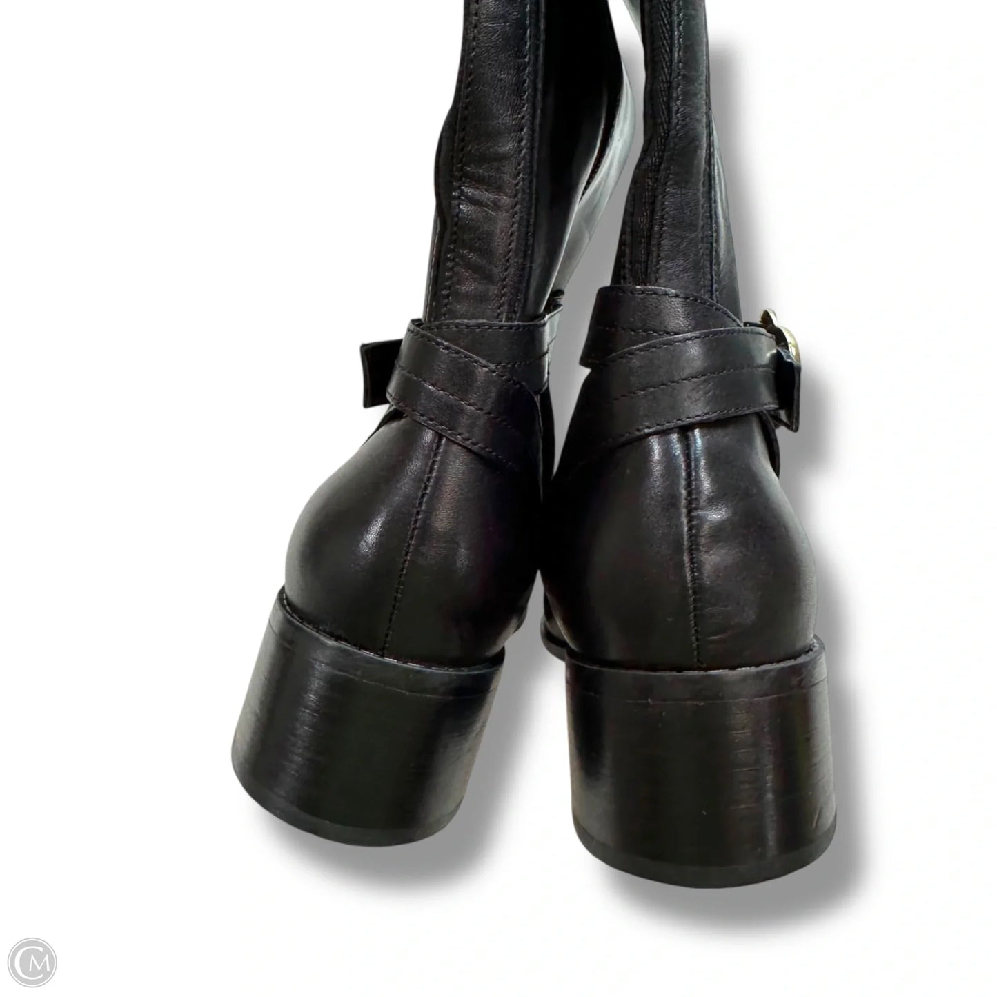 Boots Knee Flats By Marc Fisher In Black, Size: 10