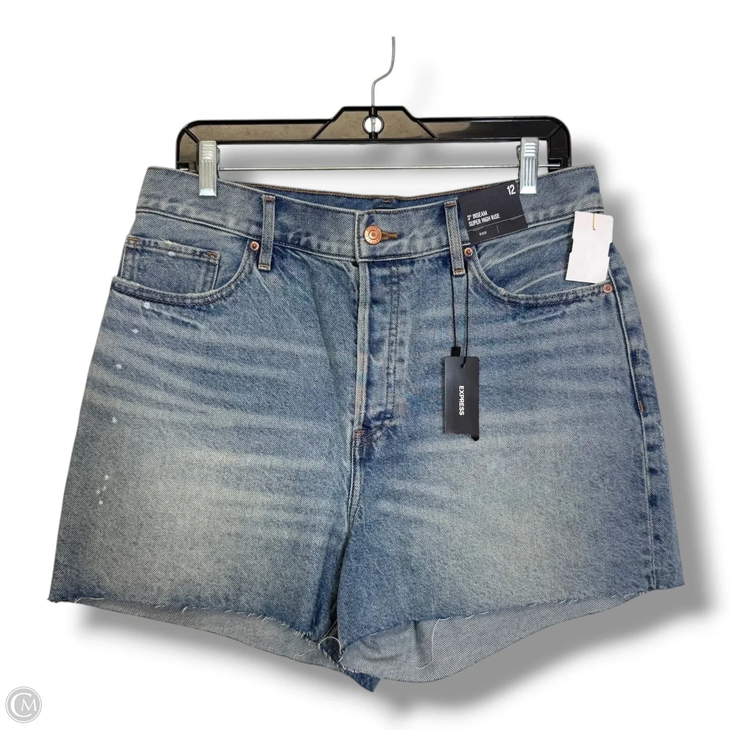 Shorts By Express In Blue, Size: 12