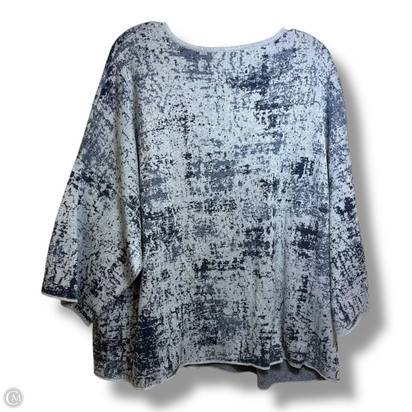 Sweater By Pure Jill In Blue, Size: 2x