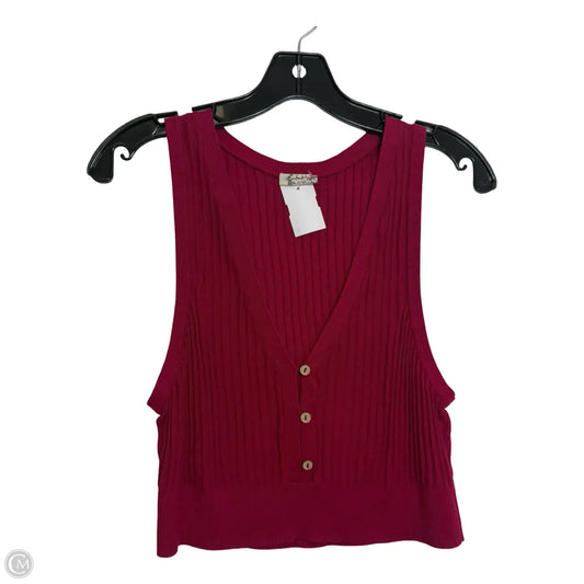 Tank Top By Free People In Pink, Size: L