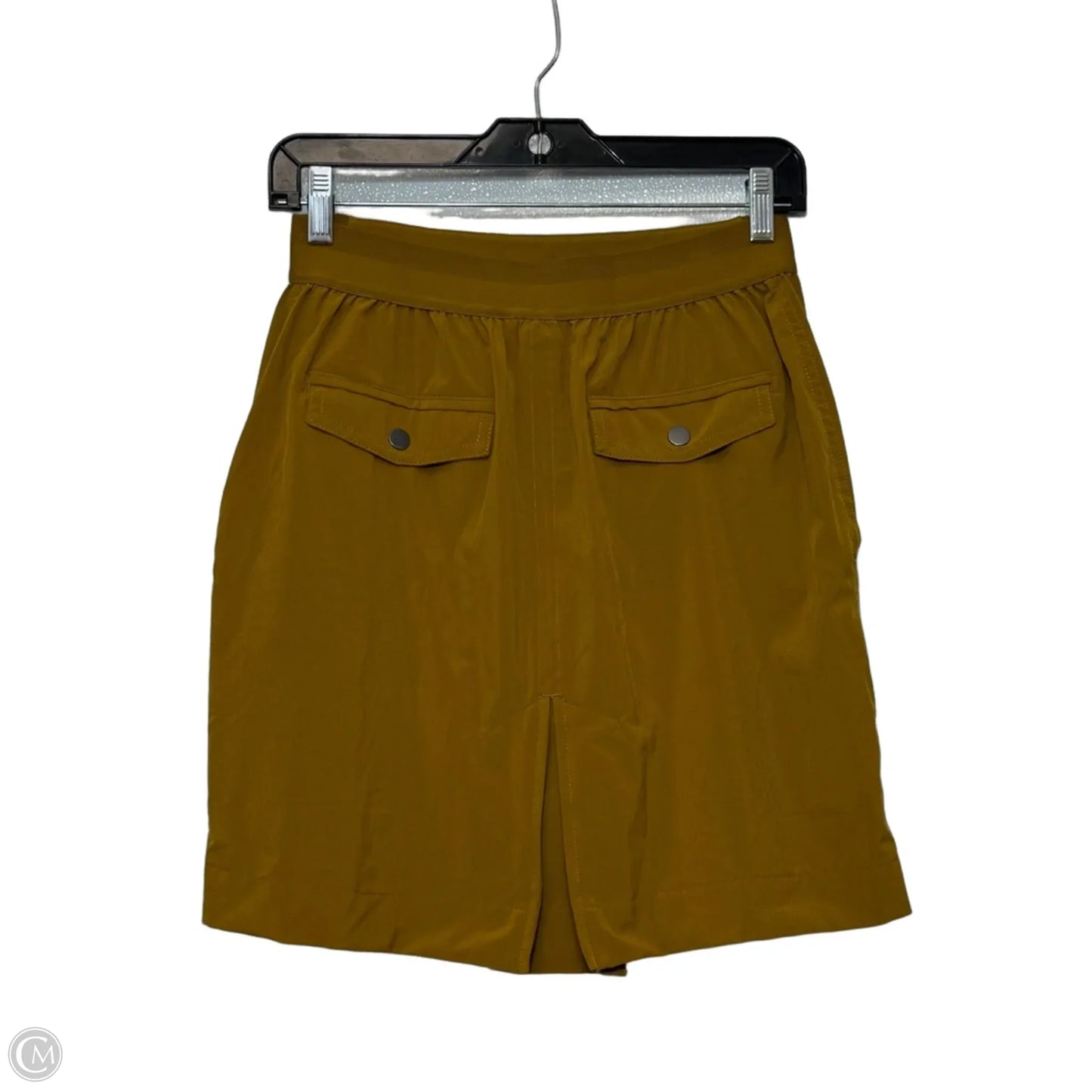 Athletic cargo Skort By Athleta In Yellow, Size: 4