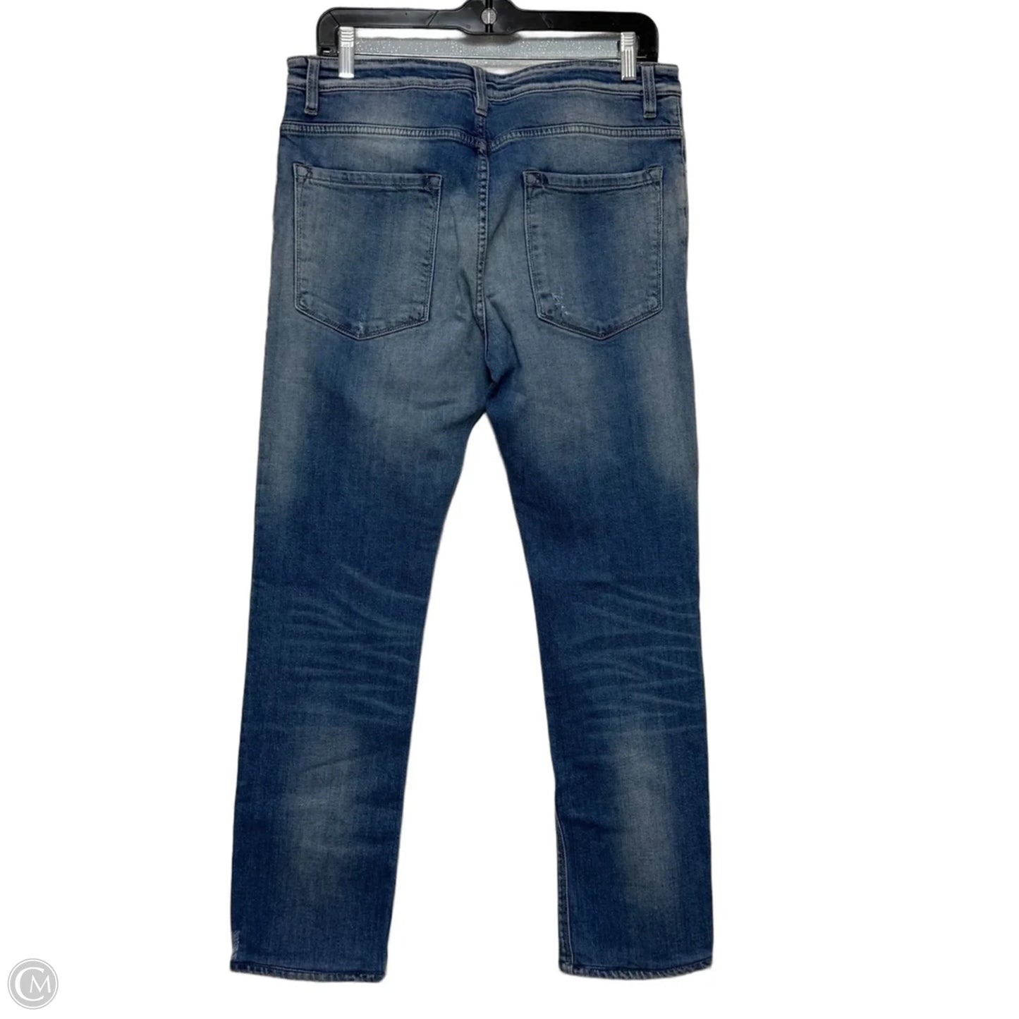 Jeans Skinny By Closed In Blue Denim, Size: 14