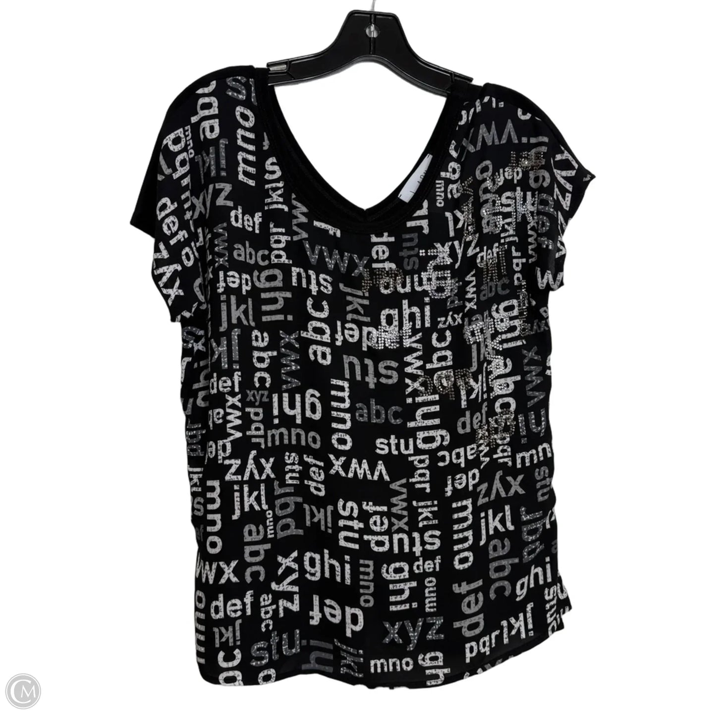 Top Short Sleeve Basic By Joseph Ribkoff In Black, Size: 8