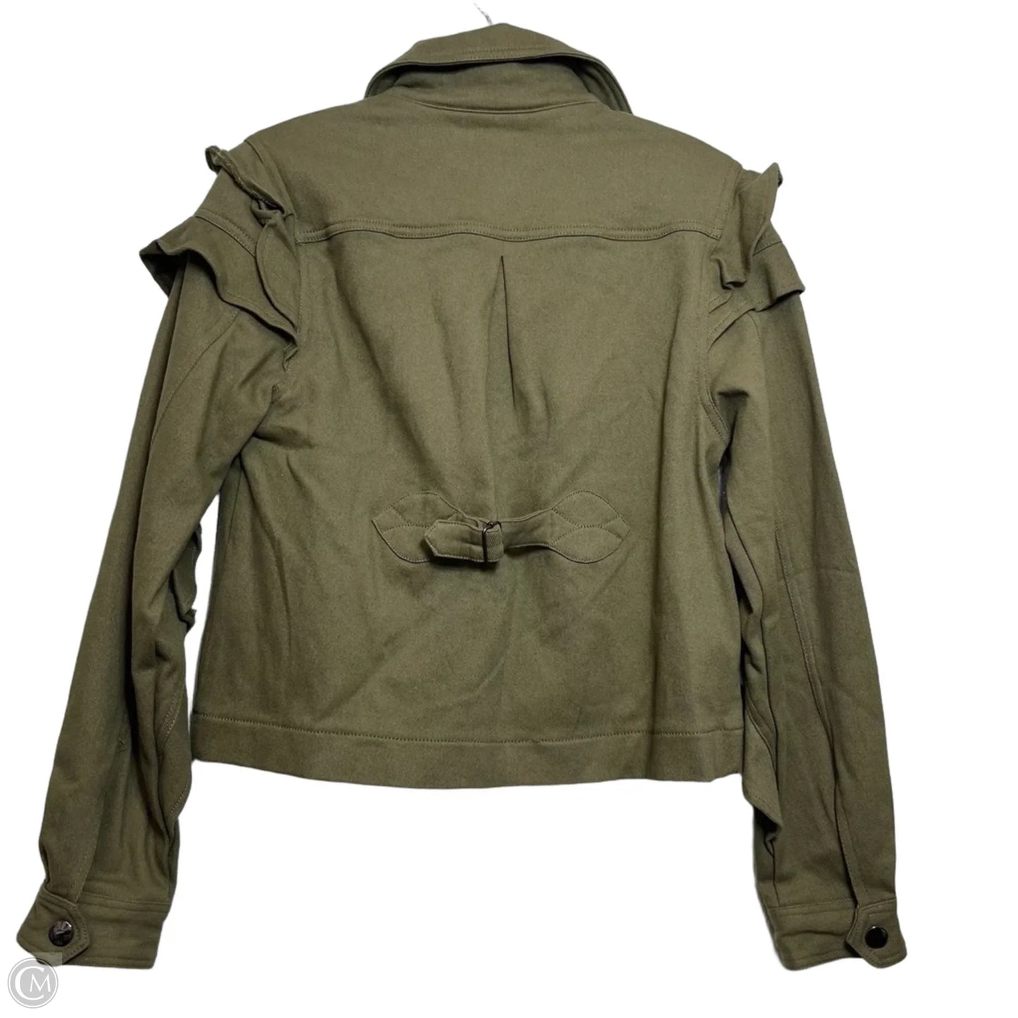 Jacket Denim By Cma In Green Denim, Size: Xs