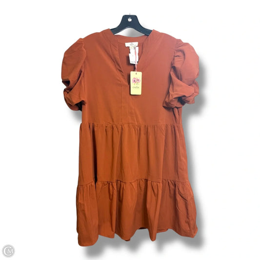 Dress Casual Short By Entro In Orange, Size: L