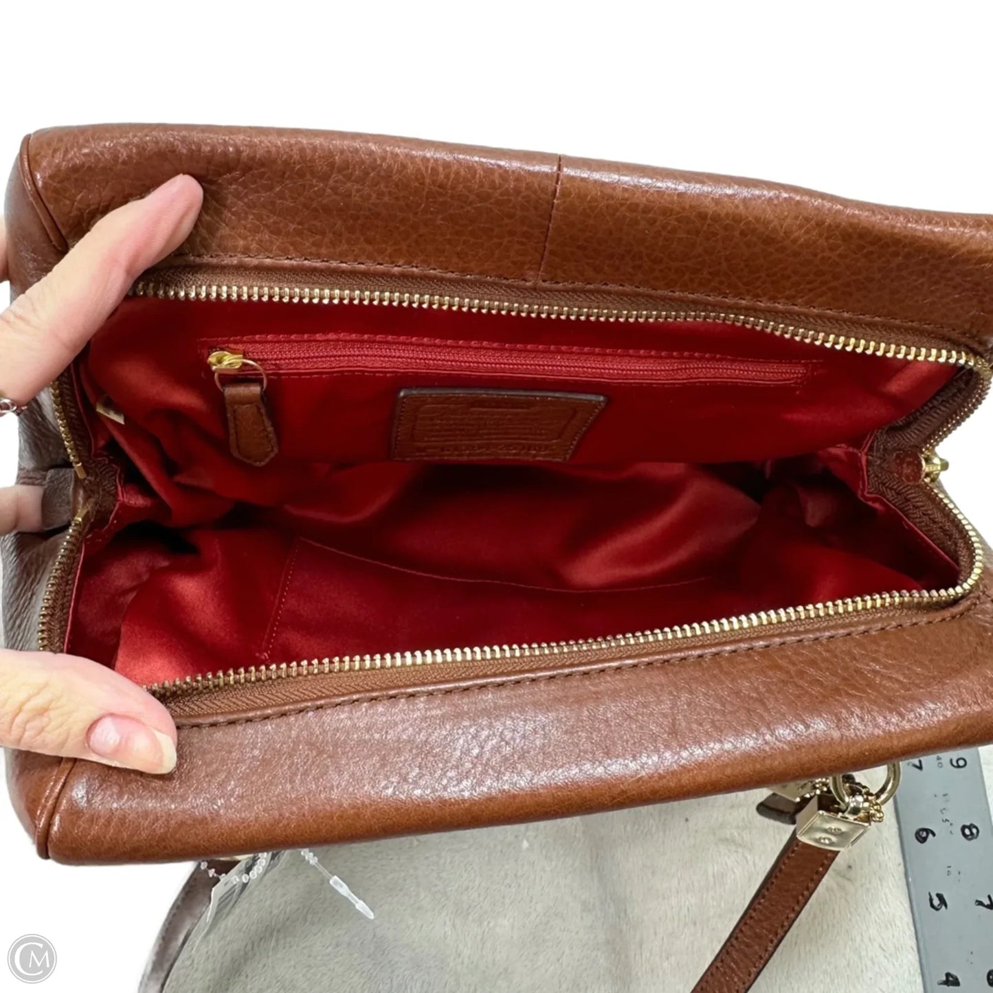 Handbag Designer By Coach, Size: Medium