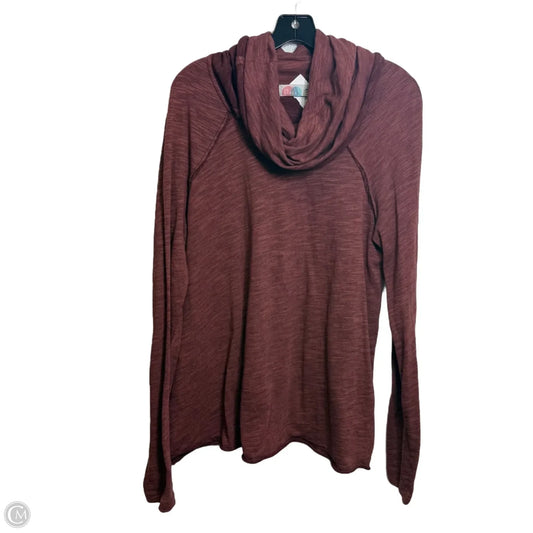 Top Long Sleeve By Free People In Orange, Size: M