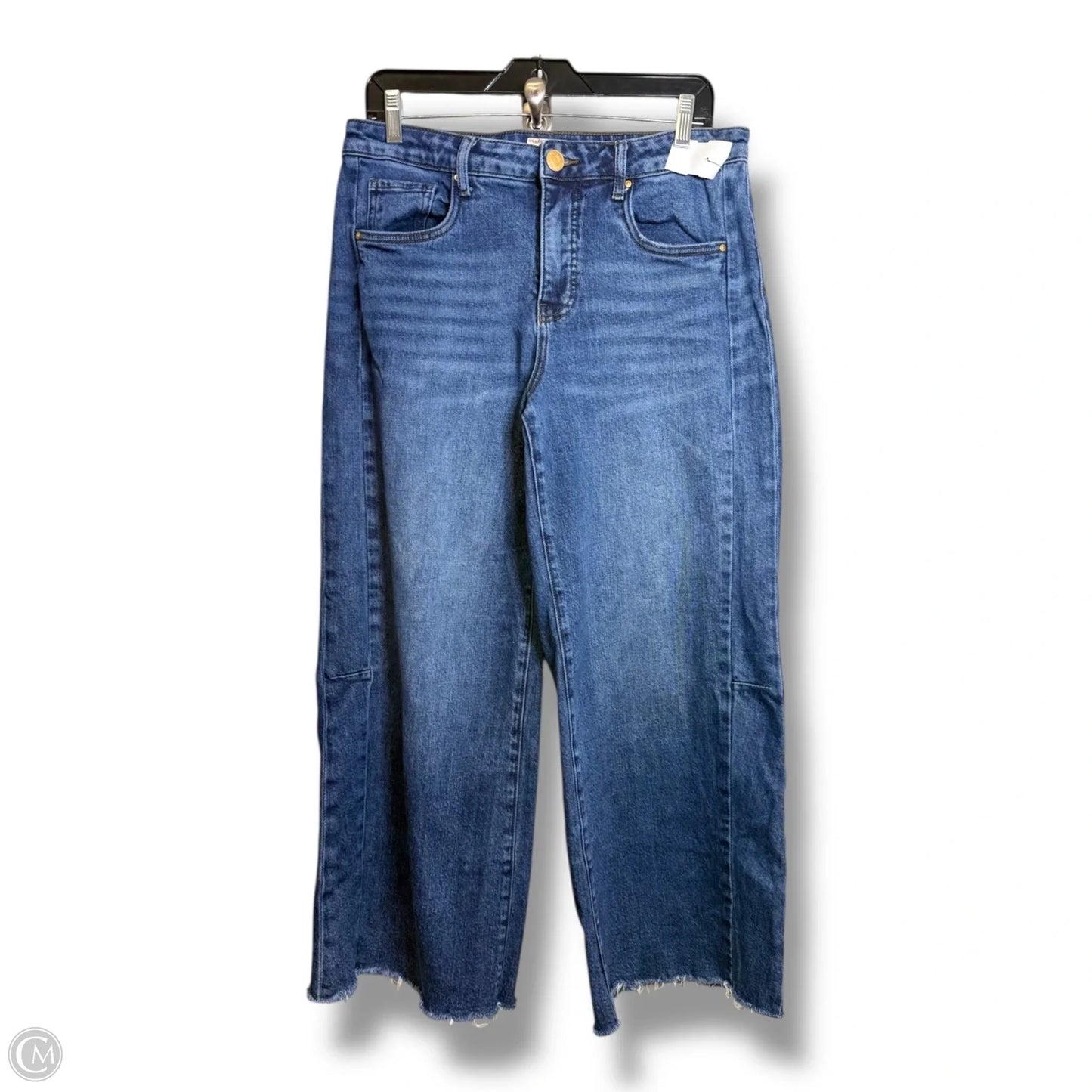 Jeans Cropped By Kut In Blue Denim, Size: 6