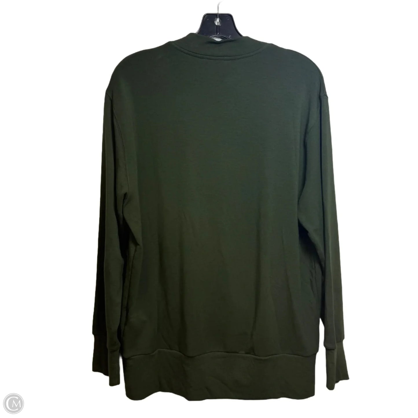Top Long Sleeve By Athleta In Green, Size: M