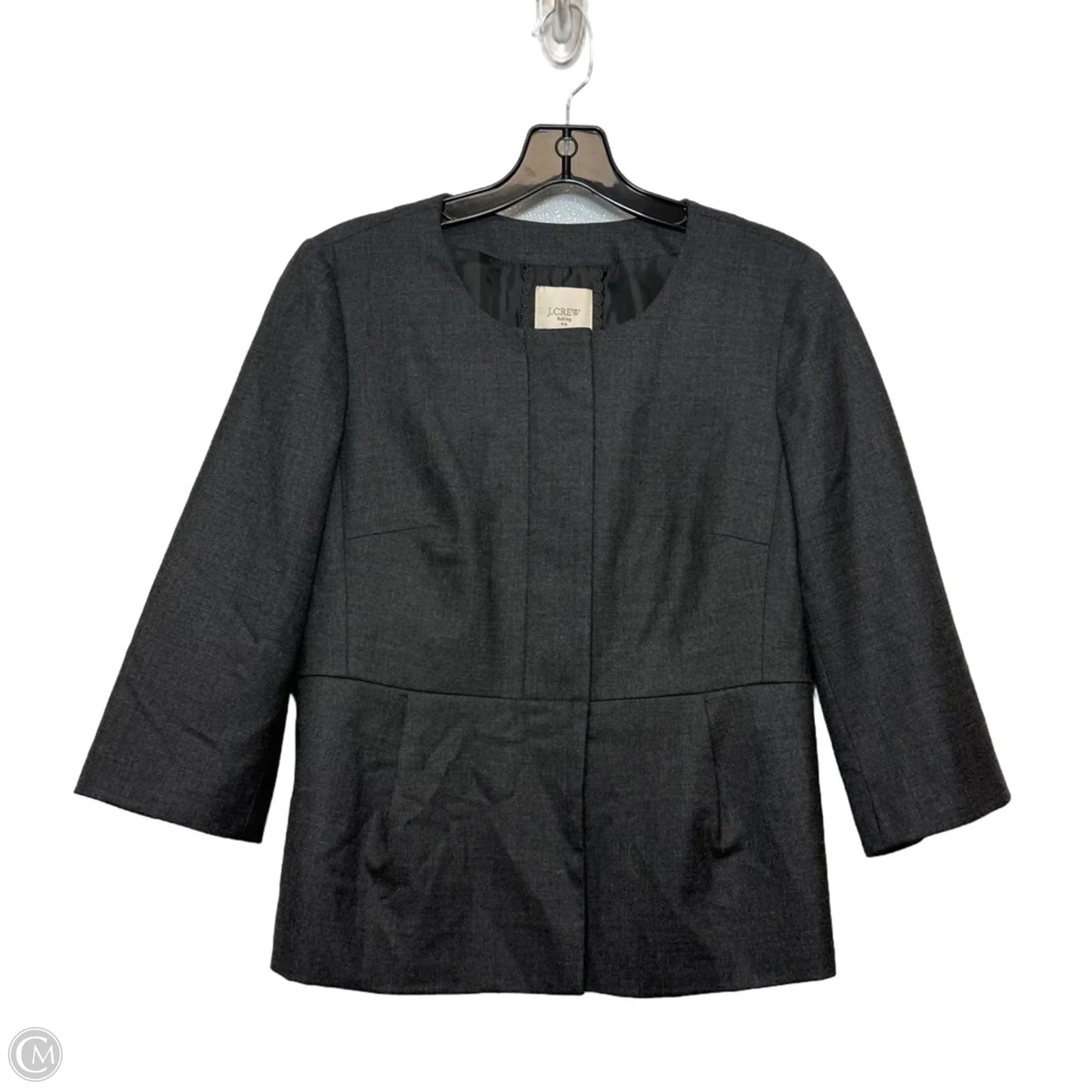Blazer By J. Crew In Grey, Size: 4
