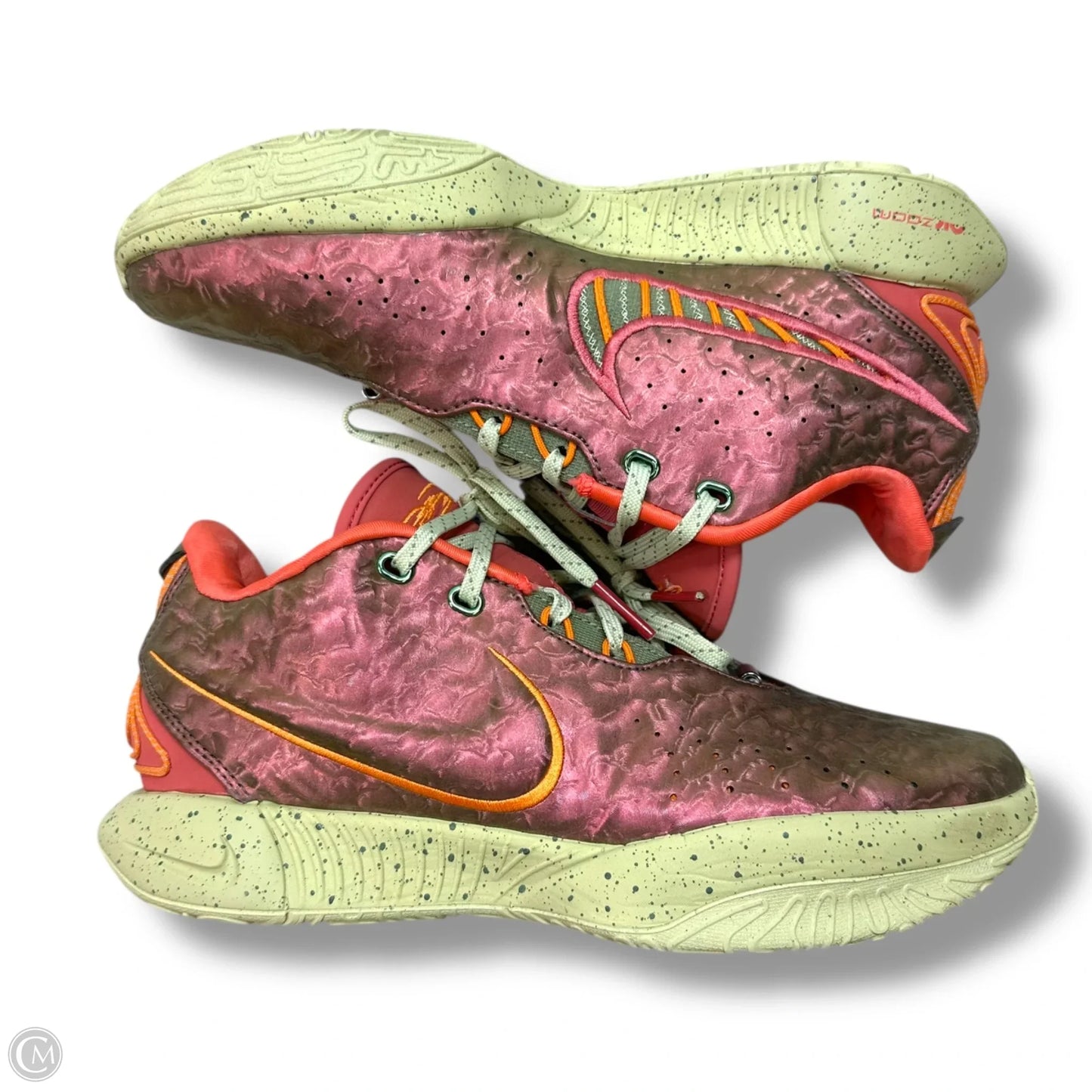 Basketball Shoes Athletic By Nike In Orange, Size: 7.5