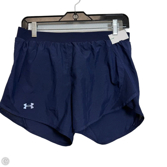Athletic Shorts By Under Armour In Navy, Size: S