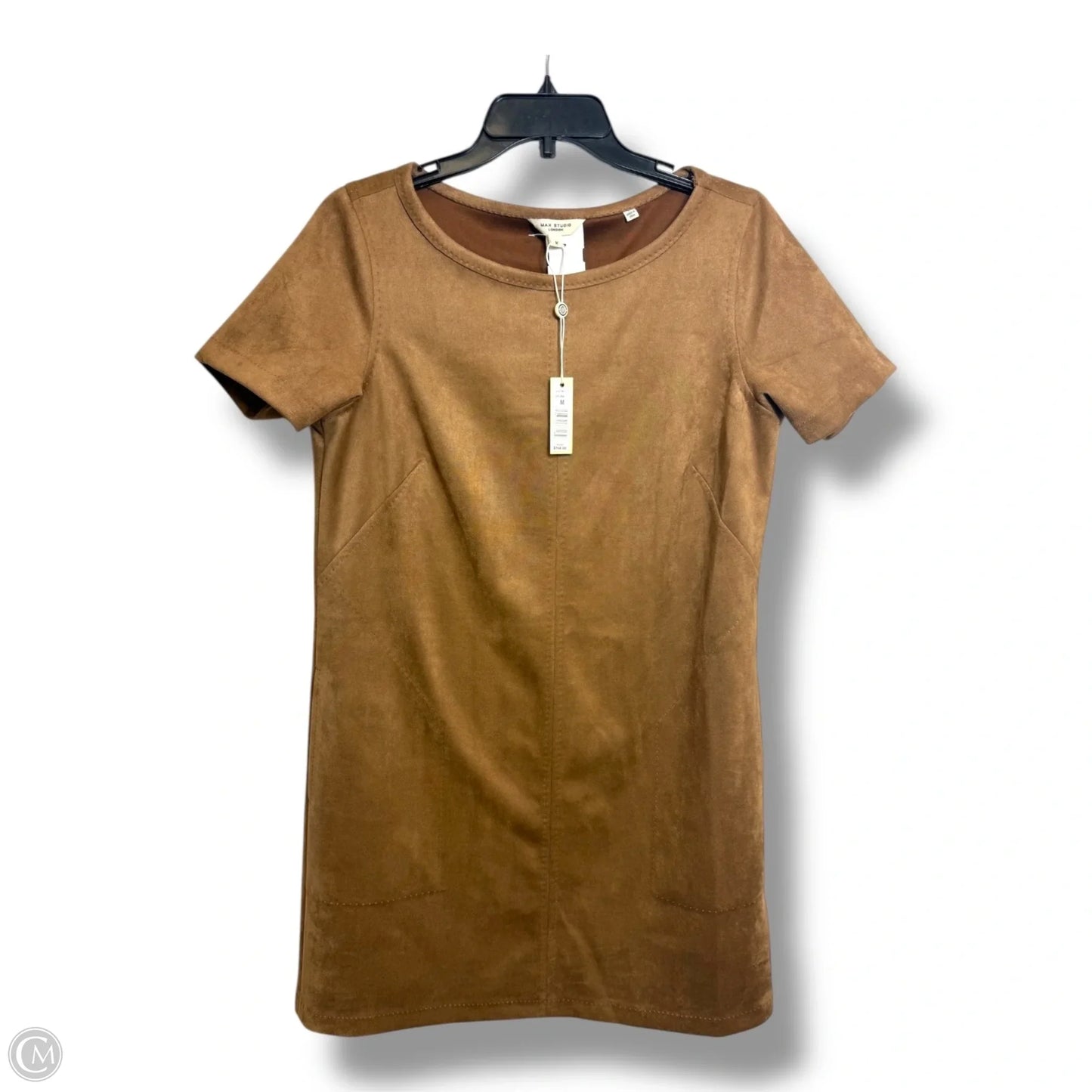 Dress Casual Midi By Max Studio In Brown, Size: M