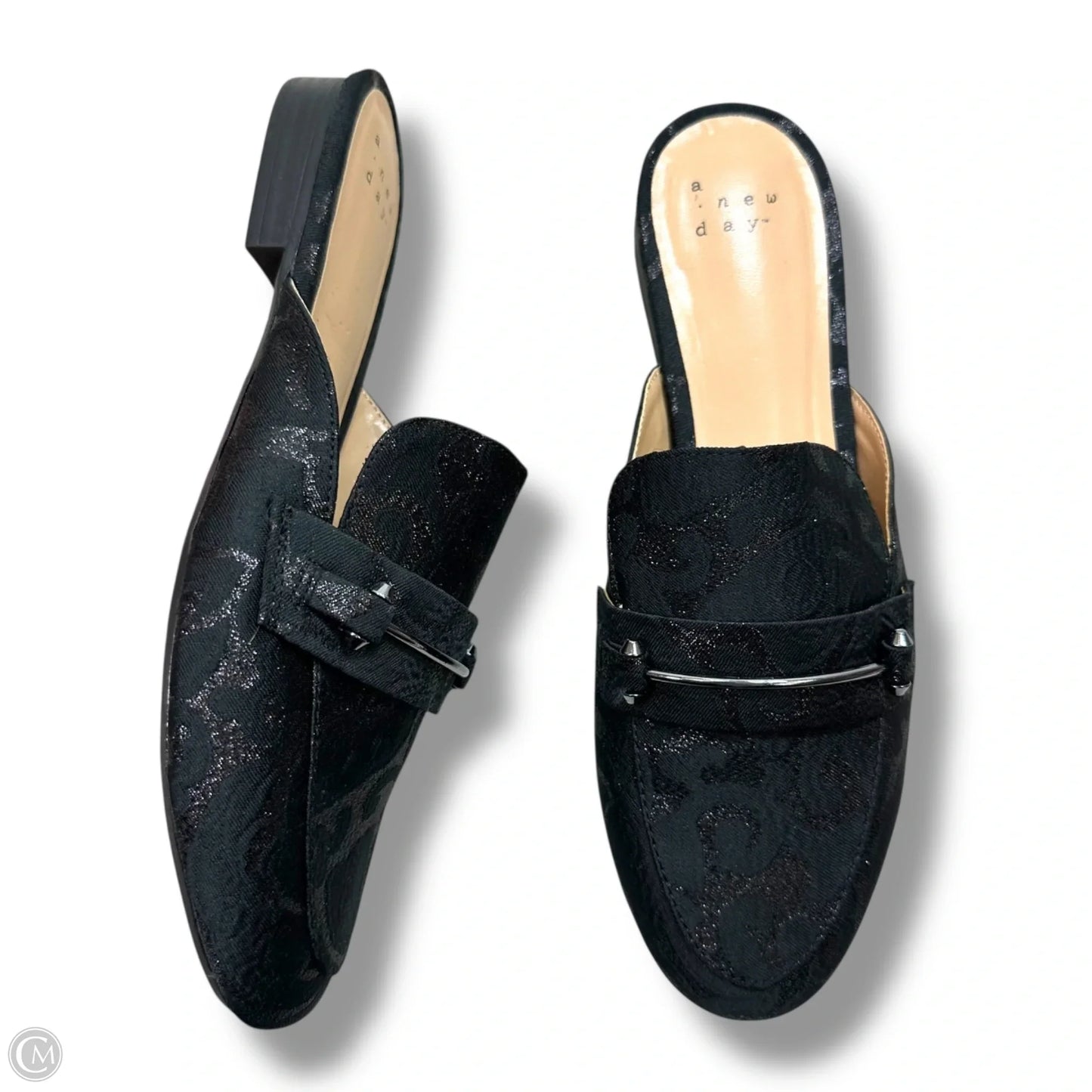 Shoes Flats By A New Day In Black, Size: 8