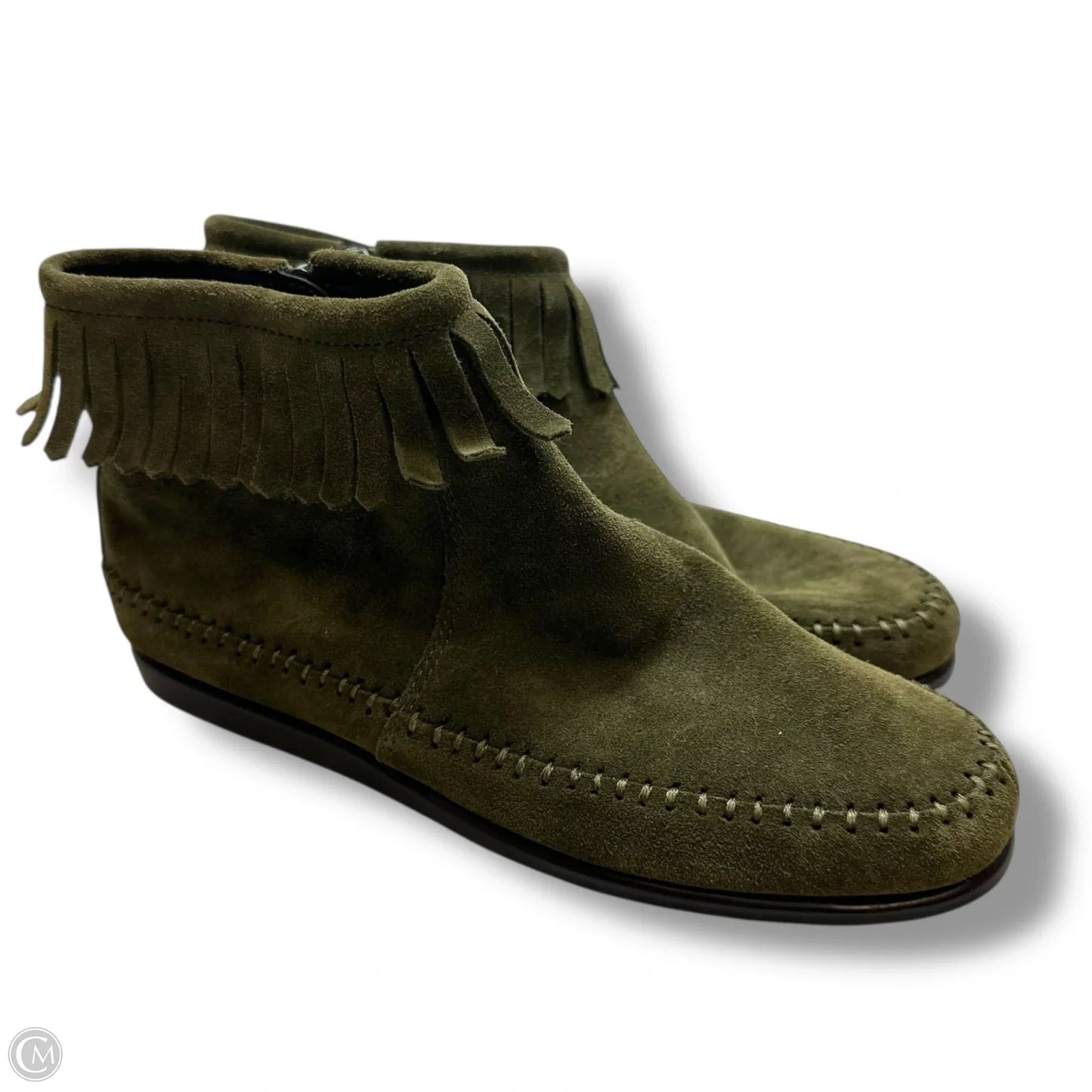 Shoes Flats By Aerosoles In Green, Size: 7.5