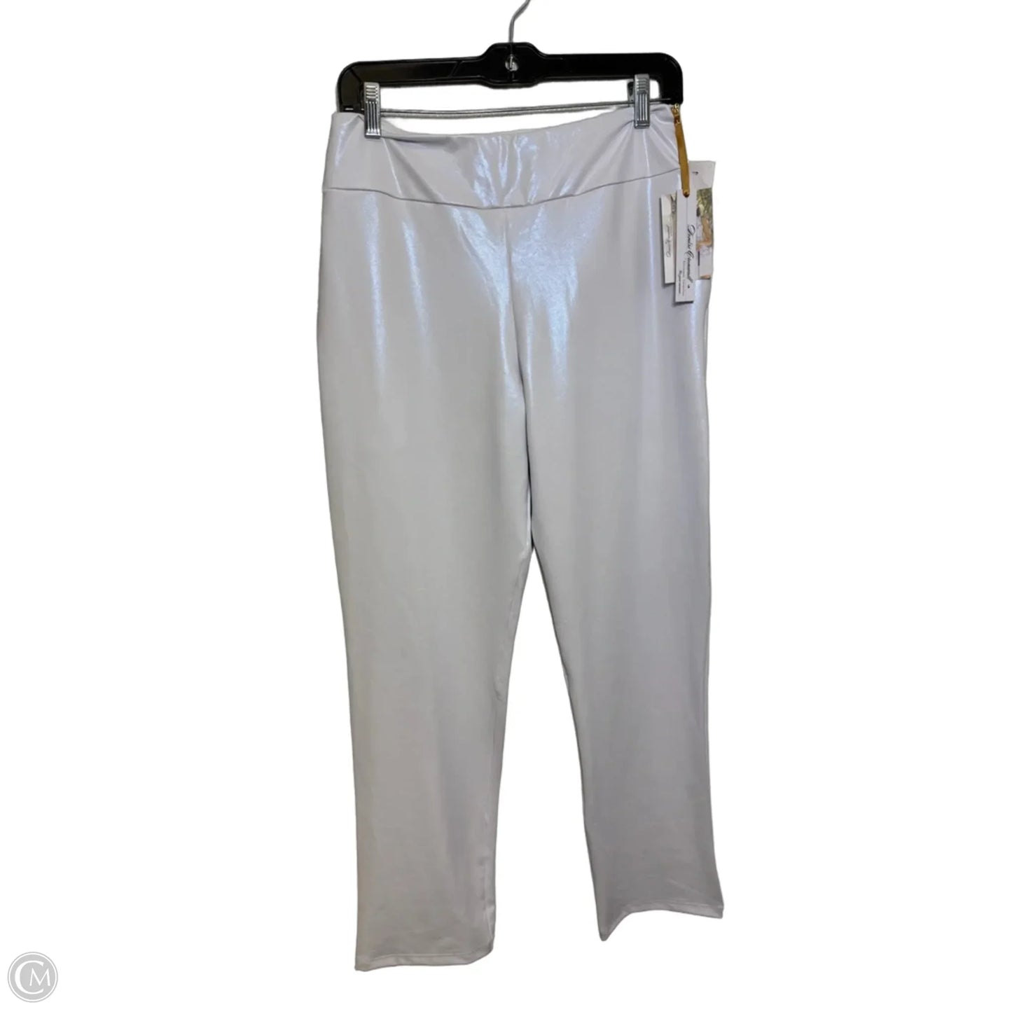 Pants Leggings By Clothes Mentor In White, Size: L