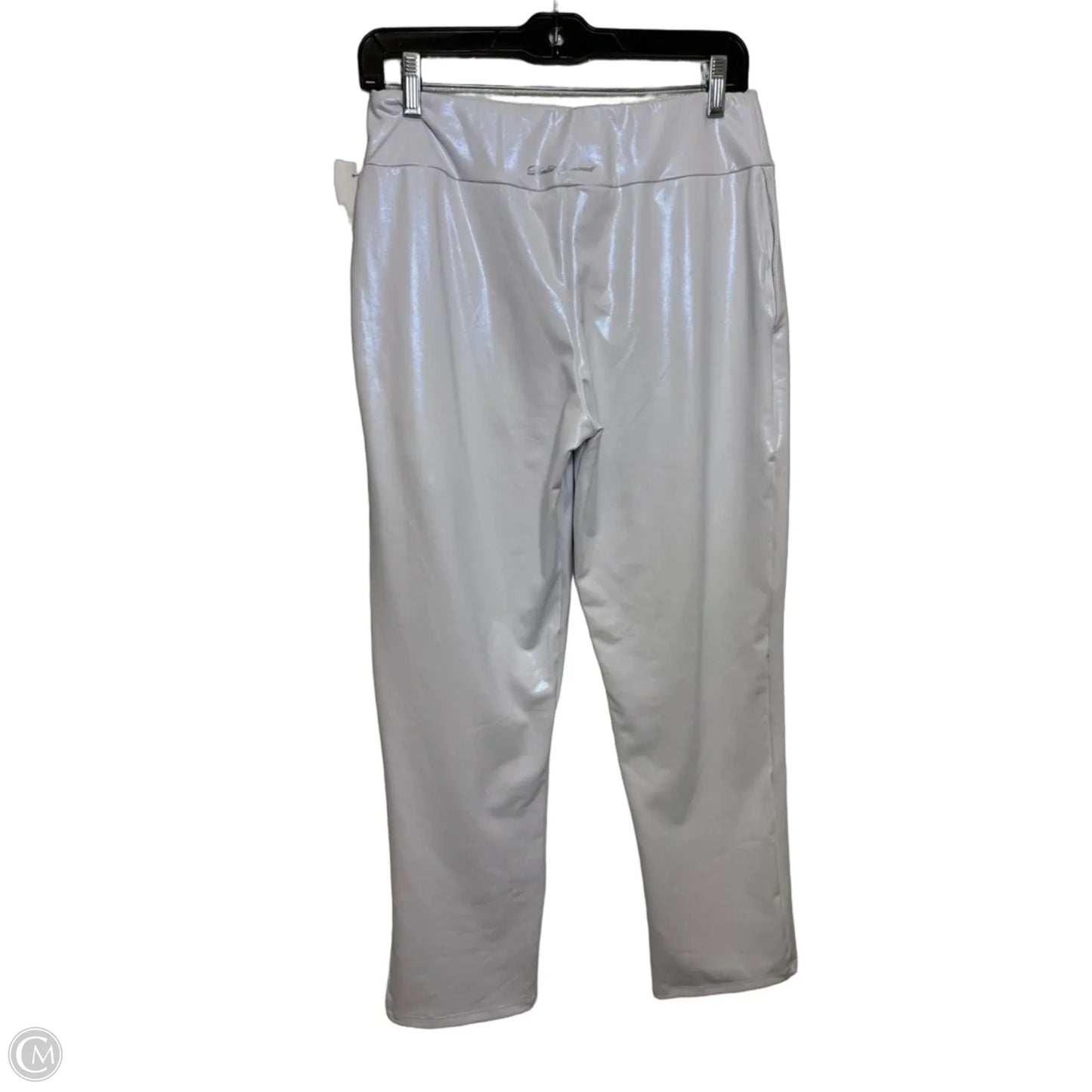 Pants Leggings By Clothes Mentor In White, Size: L