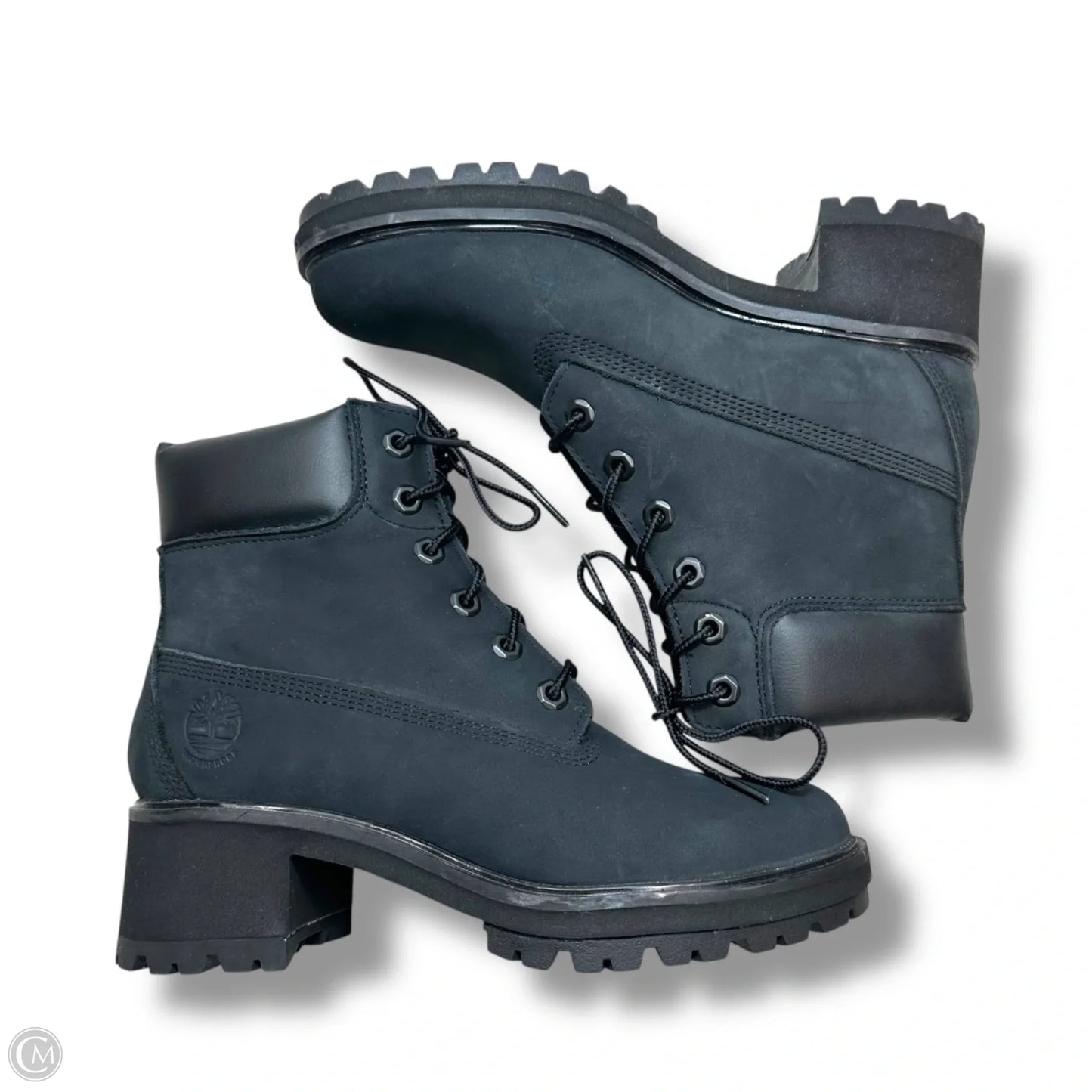 Boots Ankle Heels By Timberland In Black, Size: 8